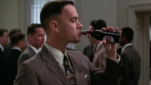 Tom Hanks como Forrest Gump.