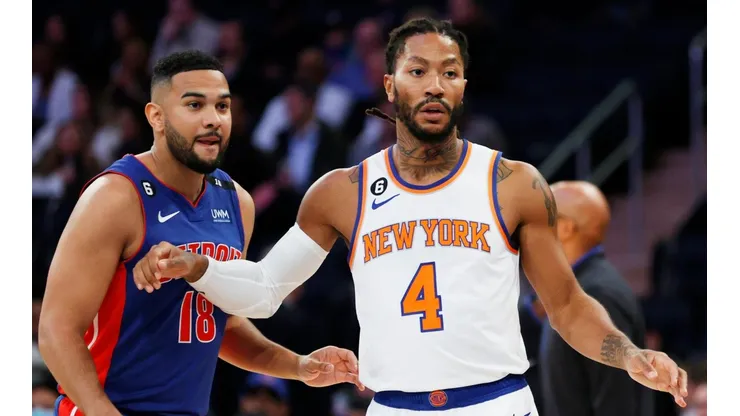 New York Knicks vs. Detroit Pistons.