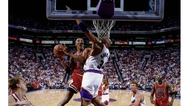 Los Bulls contra los Phoenix Suns en los 90