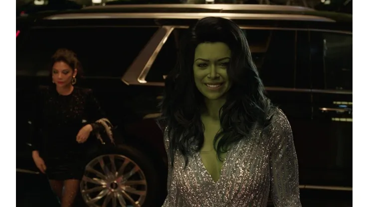 She-Hulk llegando a la gala