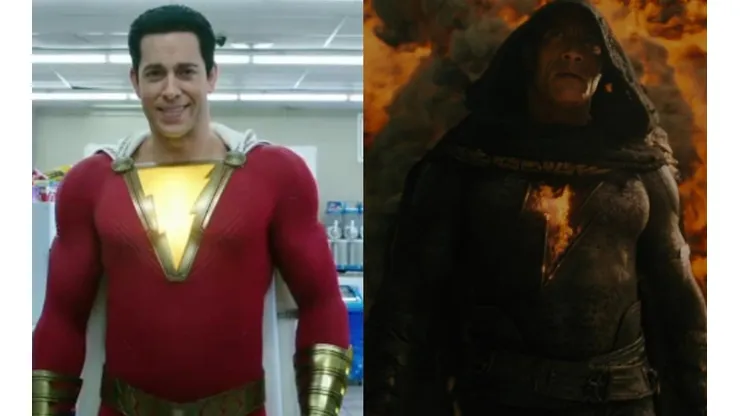 Black Adam y Shazam
