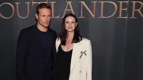 Caitriona Balfe y Sam Heughan
