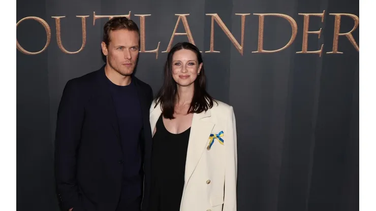 Caitriona Balfe y Sam Heughan