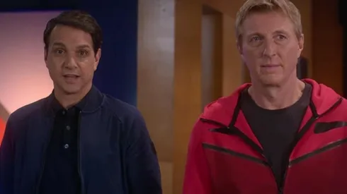 Los protagonistas de Cobra Kai
