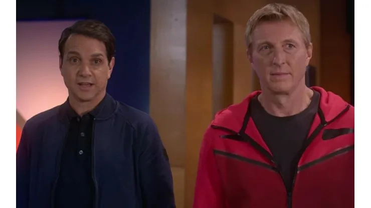 Los protagonistas de Cobra Kai