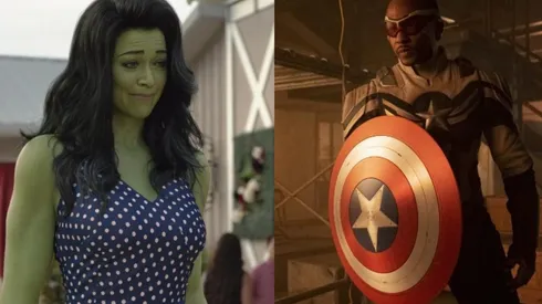 She-Hulk y el Capitán América