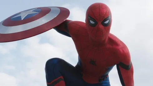 Spidey en Captain America: Civil War