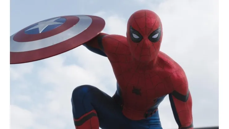Spidey en Captain America: Civil War