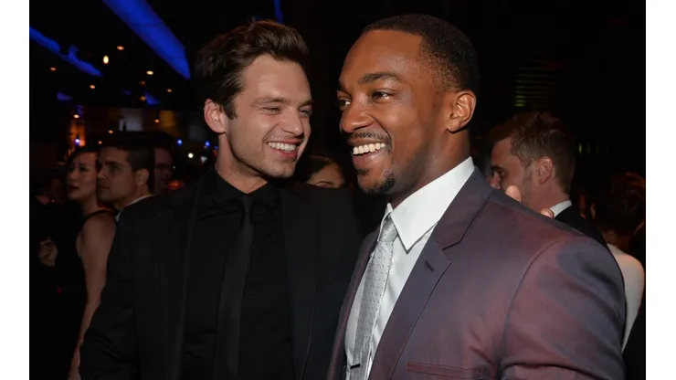 Sebastian Stan y Anthony Mackie, grandes amigos a partir de Marvel.