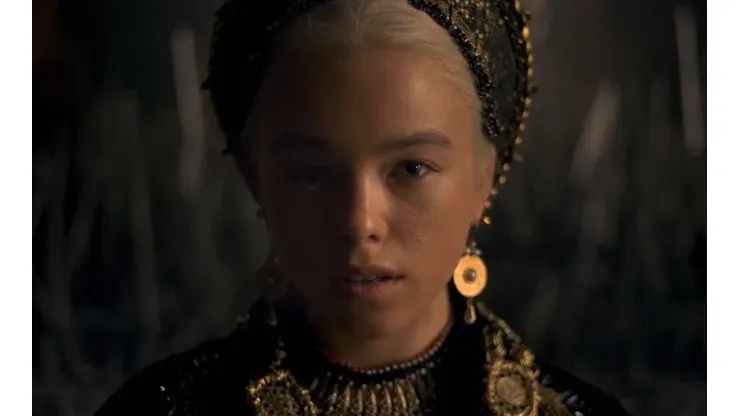 Milly Alcock interpreta a Rhaenyra Targaryen en House of the Dragon.