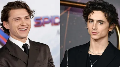 Tom Holland y Timothée Chalamet