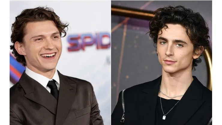 Tom Holland y Timothée Chalamet