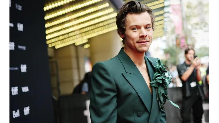 Harry Styles en la presentación de My Policeman.