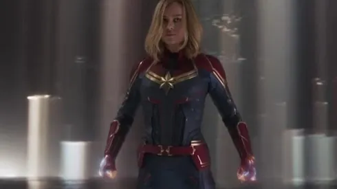 Brie Larson como Captain Marvel
