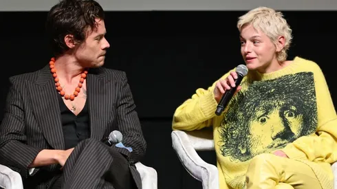 Harry Styles y Emma Corrin juntos