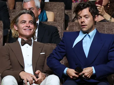 VIDEO: ¿Harry Styles escupió a Chris Pine tras el estreno de Don't Worry Darling?