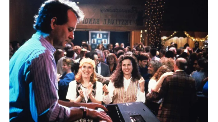 Bill Murray como Phil en Hechizo del tiempo.