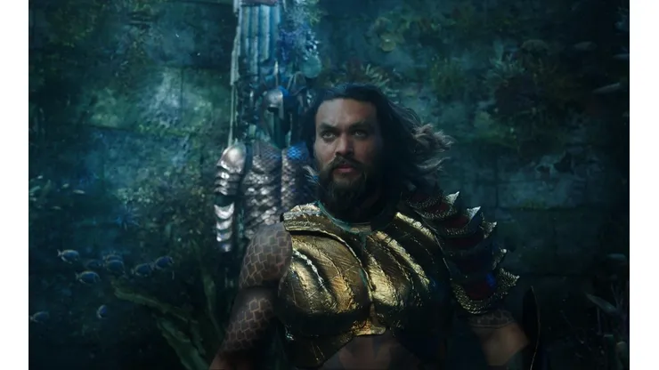 Jason Momoa protagoniza Aquaman de DC Comics.