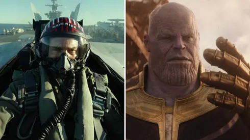 Top Gun: Maverick superó a Marvel en la taquilla.