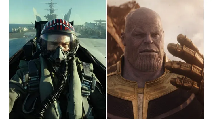 Top Gun: Maverick superó a Marvel en la taquilla.