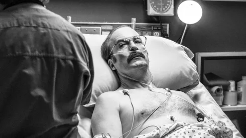 Las escenas de Gene Takavic fueron todas en blanco y negro.