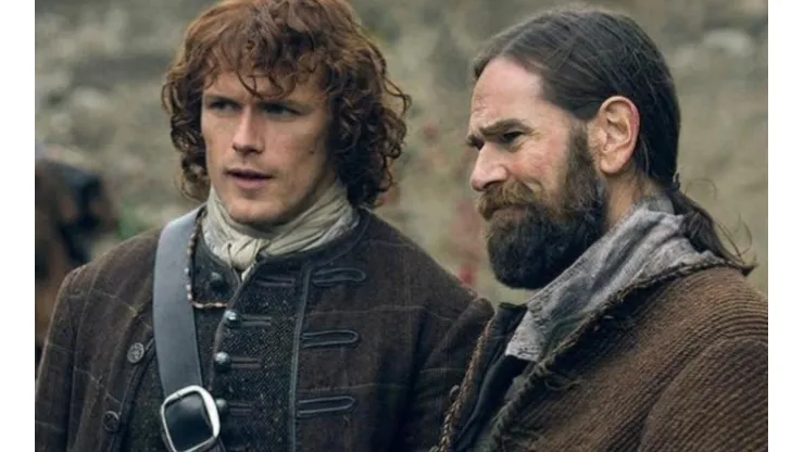 Sam Heughan y Duncan Lacroix