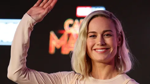 Brie Larson, la actriz que personifica a Capitana Marvel.