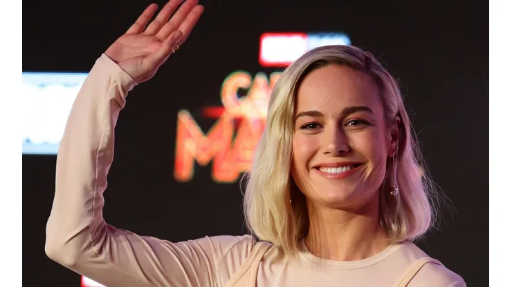 Brie Larson, la actriz que personifica a Capitana Marvel.