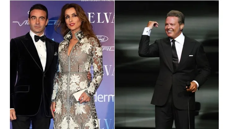 Enrique Ponce, Paloma Cuevas y Luis Miguel