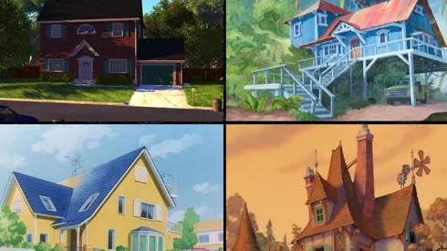 Un nuevo acertijo visual te propone adivinar las casas de estos dibujos animados