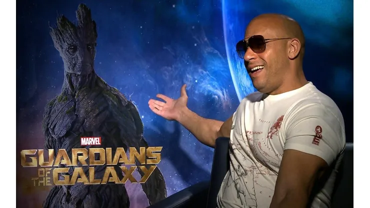 Vin Diesel es la voz de Groot.