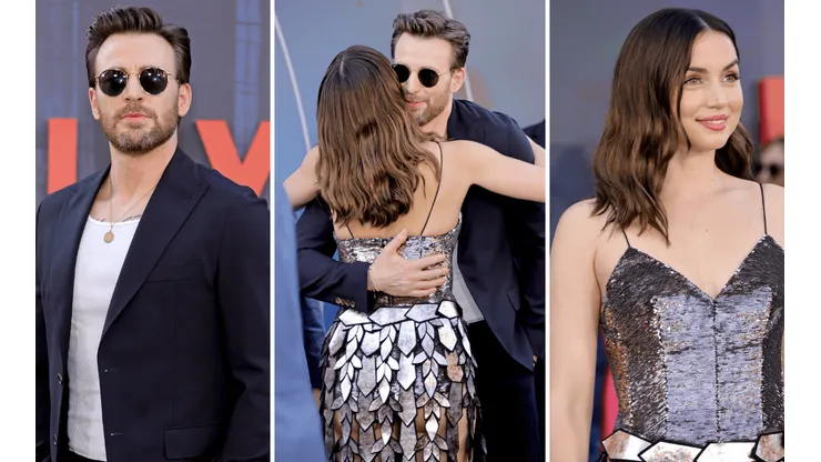 La relación de Chris Evans y Ana de Armas durante The Gray Man.