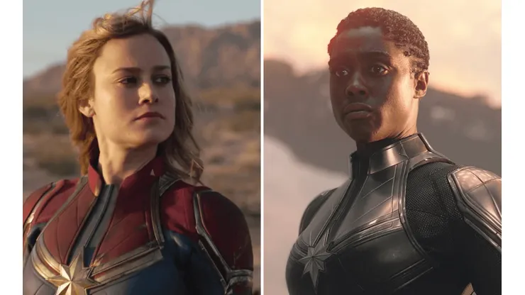 Brie Larson reaccionó a Lashana Lynch como Capitana Marvel.