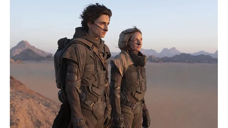 Timothée Chalamet y Rebecca Ferguson protagonizan Dune.