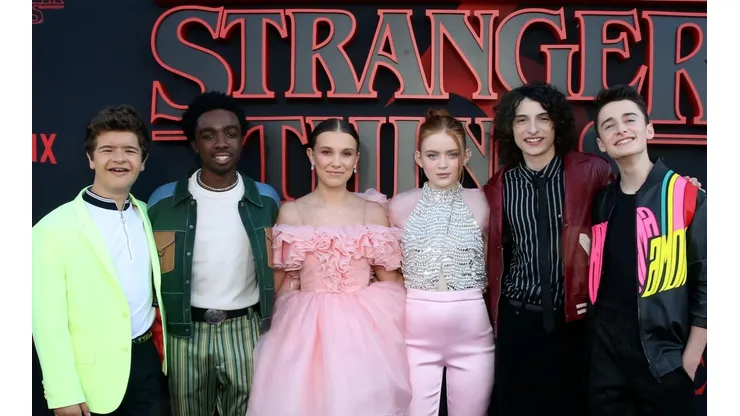 Los protagonistas de Stranger Things