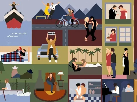 ¿Sabes de cine? Entonces reconoce las 20 películas románticas ocultas en esta imagen viral