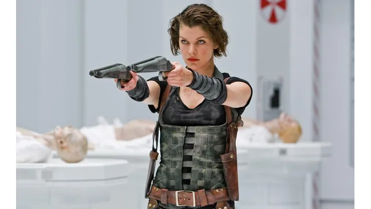 Dónde ver la saga completa de Resident Evil con Milla Jovovich.