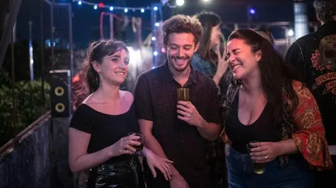 Carolina Kopelioff, Ruggero Pasquarelli y Johanna Chiefo