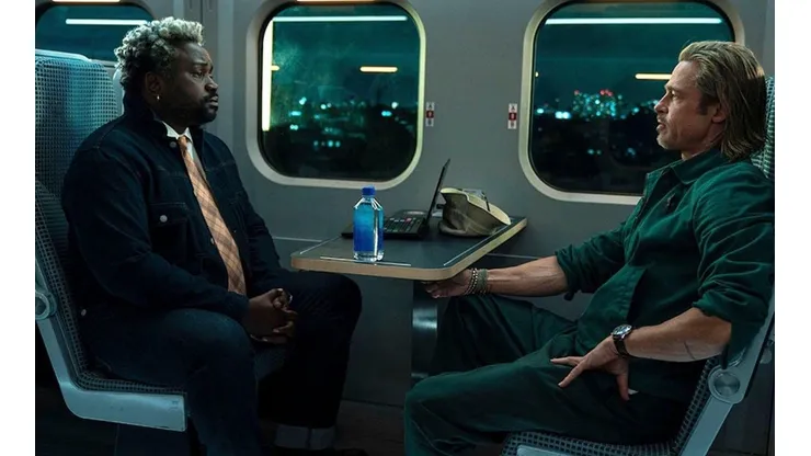 Brian Tyree Henry y Brad Pitt.