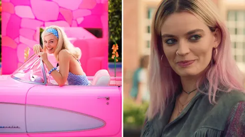 Margot Robbie y Emma Mackey protagonizan Barbie.