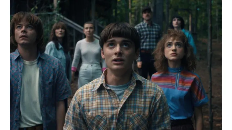 Los protagonistas de Stranger Things