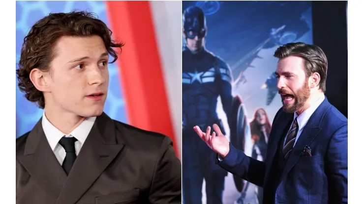 Chris Evans se enojó con Tom Holland