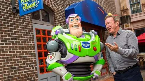 Buzz Lightyear y Tim Allen.