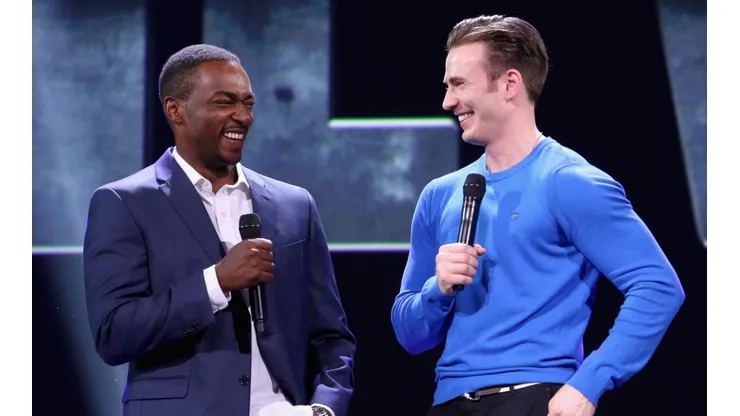 Anthony Mackie y Chris Evans