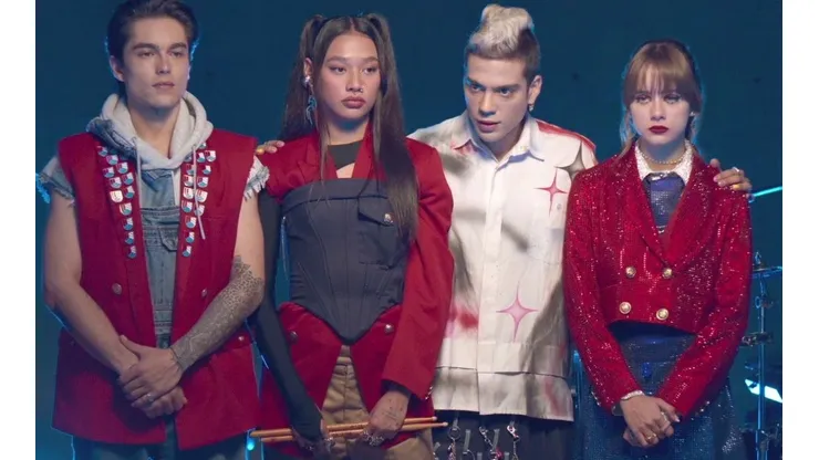 Los protagonistas de Rebelde