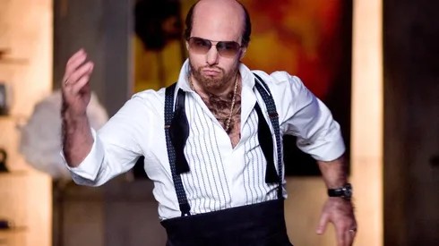 Tom Cruise en Tropic Thunder.