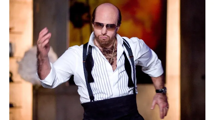 Tom Cruise en Tropic Thunder.