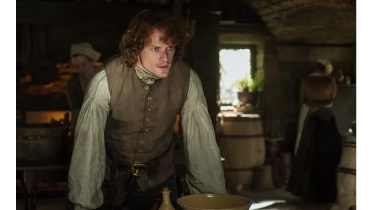 Sam Heughan en Outlander