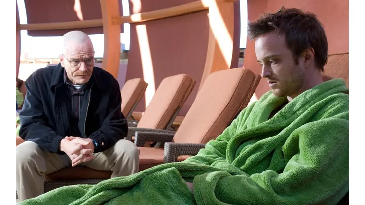 Walter White y Jesse Pinkman.