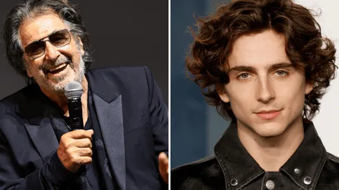 Al Pacino elige a Timothée Chalamet como su sucesor.